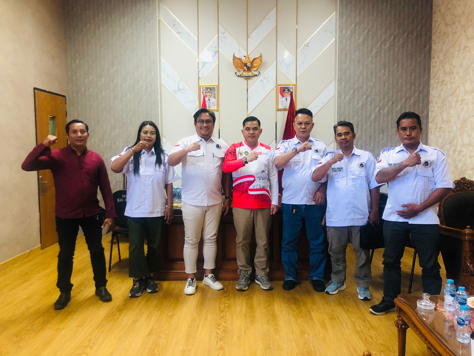 Kawal Gibran Bersama (KGB) dengan Wakil Bupati Landak Erani, S.T,. M.T