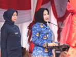 Wabup Sidoarjo Hj. Mimik Idayana Pimpin Upacara HUT Korpri